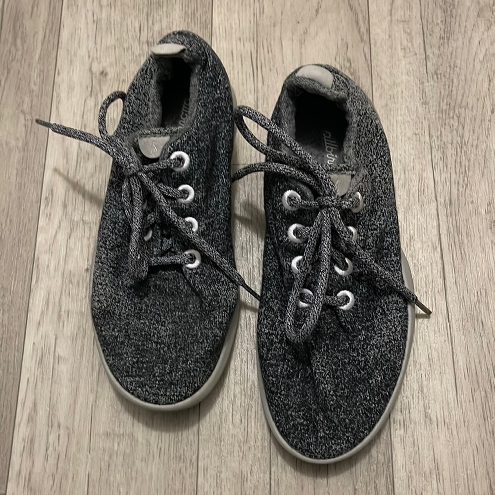 Allbirds wool runners sneakers gray heathered 8
